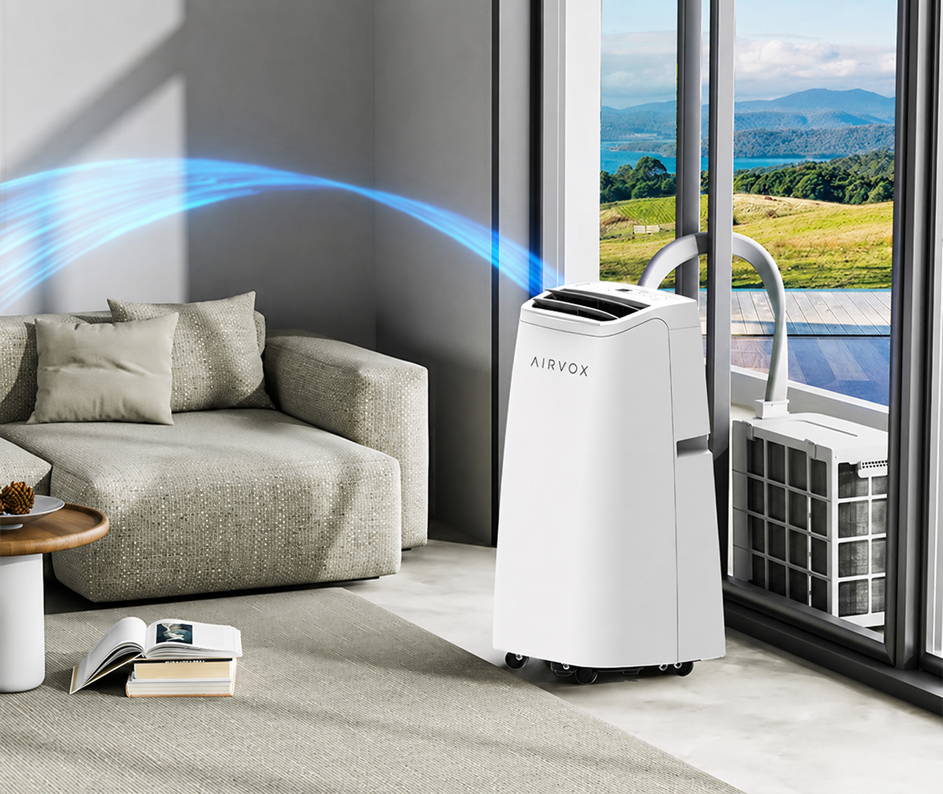 AIRVOX Split-Klimaanlage 12`000 BTU/H / 3.5KW